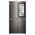 Lg 877 Litre, InstaView Door-in-Door®, DoorCooling+ & Hygiene FRESH⁺ᵀᴹ , Siyah STS