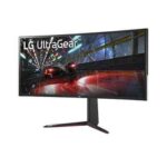 Lg_UltraGear Oyun Monitörü 37,5 İnç Monitör Kavisli WQHD+ HDR Nano IPS Ekran 1ms Tepki Süresi NVIDIA